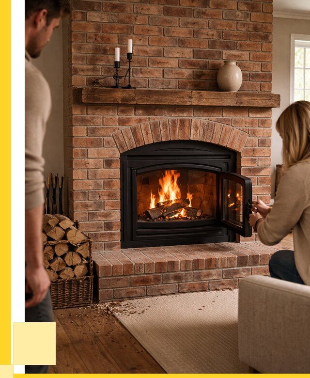 Кирпичные камины под ключ в Ноябрьске от 151950 р. | ЭриданНбс