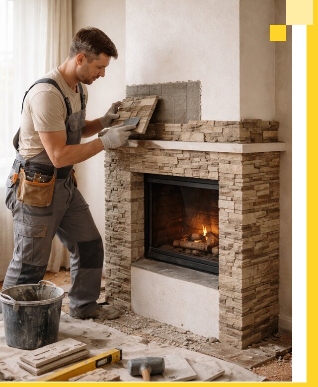 Изготовление и монтаж каминов для дома под ключ в Ноябрьске