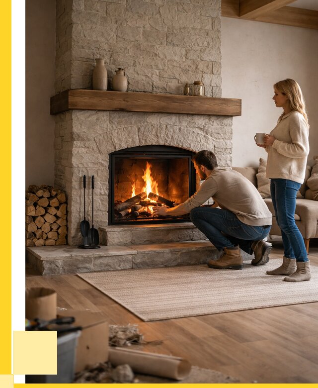 Камины для загородного дома в Ноябрьске от 354550 р., ЭриданНбс