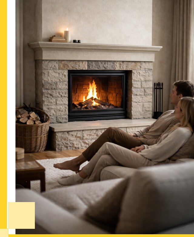 Камины в частном доме под ключ в Ноябрьске от 202600 р. | ЭриданНбс