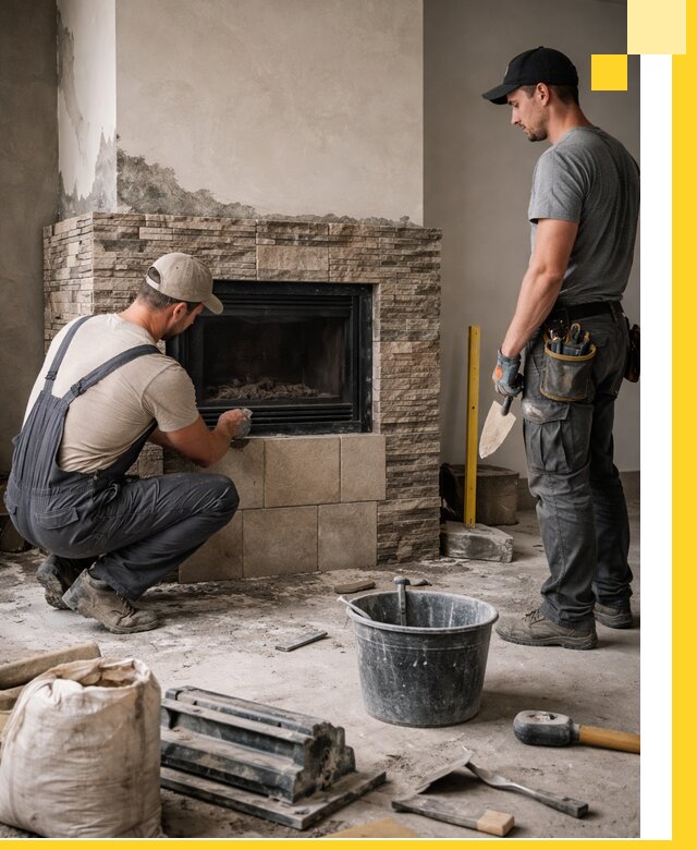 Камины под ключ в Ноябрьске: проект, изготовление и монтаж