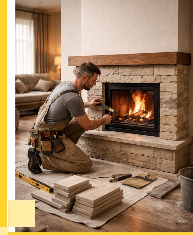 Строительство каминов в Ноябрьске от 151950 р., ЭриданНбс - под ключ