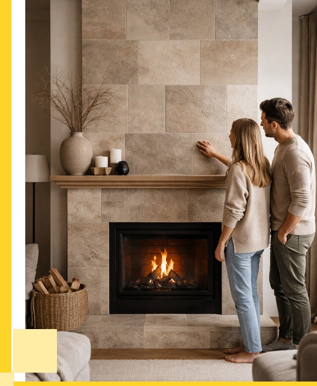 Облицовка каминов керамогранитом в Ноябрьске от 4559 р. | ЭриданНбс