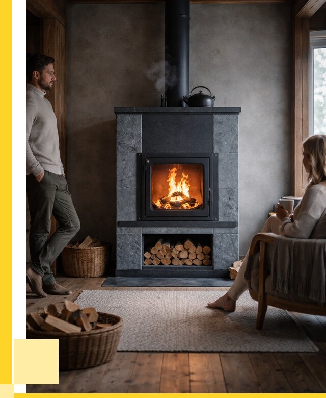 Каминопечи из кирпича в Ноябрьске под ключ от 121560 р., ЭриданНбс