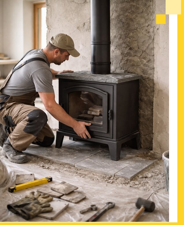 Профессиональный монтаж печей и каминов в Ноябрьске под ключ