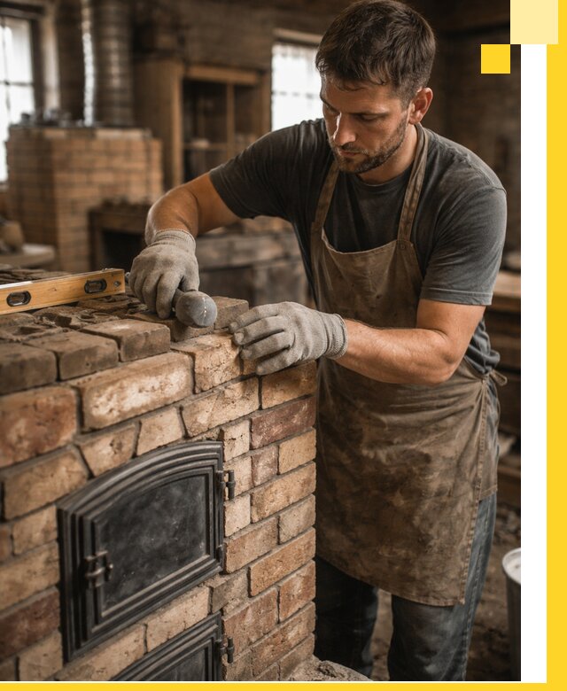 Изготовление печей на заказ в Ноябрьске с проектом и монтажом