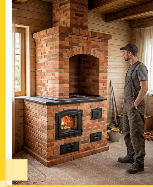 Кирпичные печи в Ноябрьске: купить от 151950 р. | ЭриданНбс