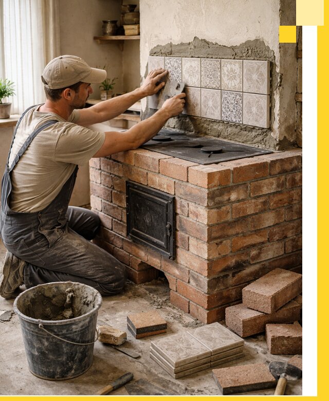 Печи с плитой на заказ монтаж гарантия и сервис в Ноябрьске