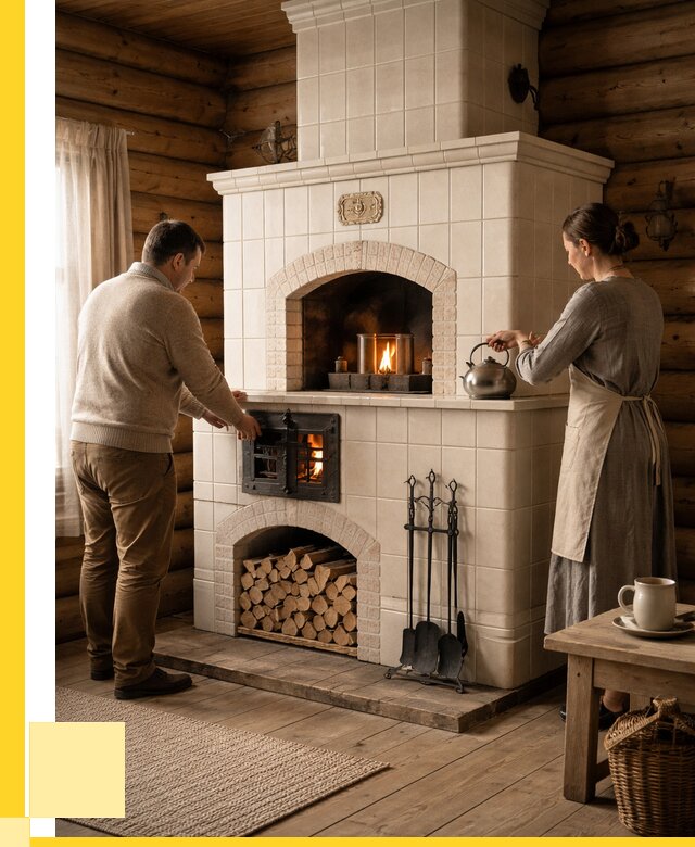 Русские печи в Ноябрьске: установка от 151950 р. ЭриданНбс