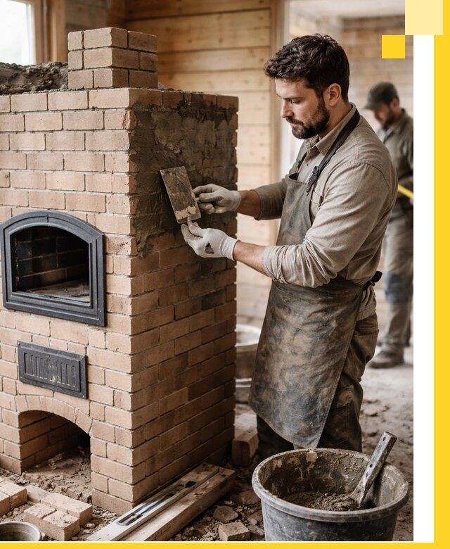 Изготовление и установка печей-шведок под ключ в Ноябрьске