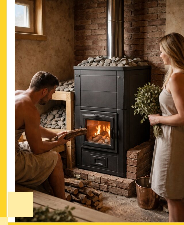 Кирпичная печь для бани на заказ в Ноябрьске от 55715 р. | ЭриданНбс