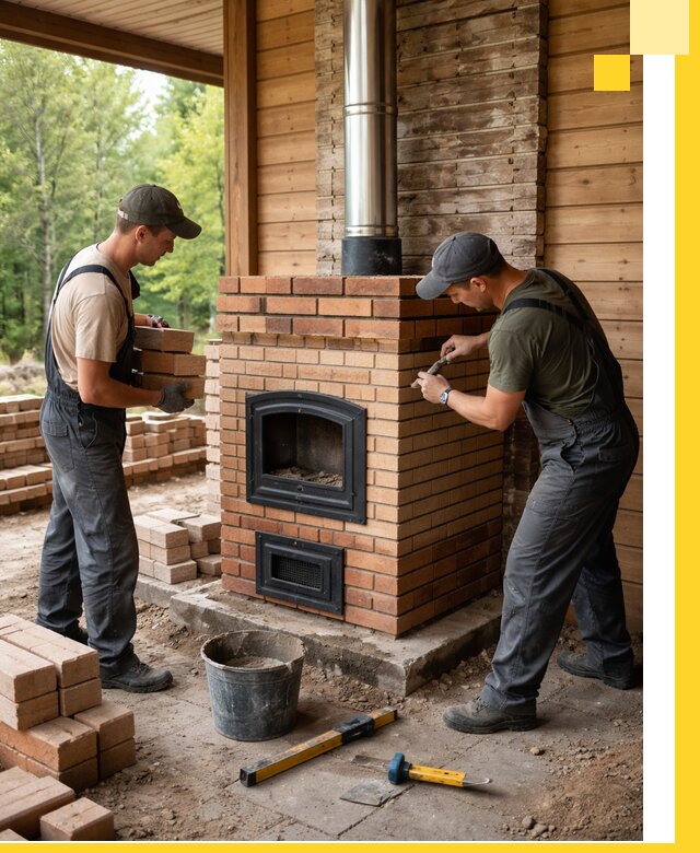 Производство и установка дачных печей под ключ в Ноябрьске