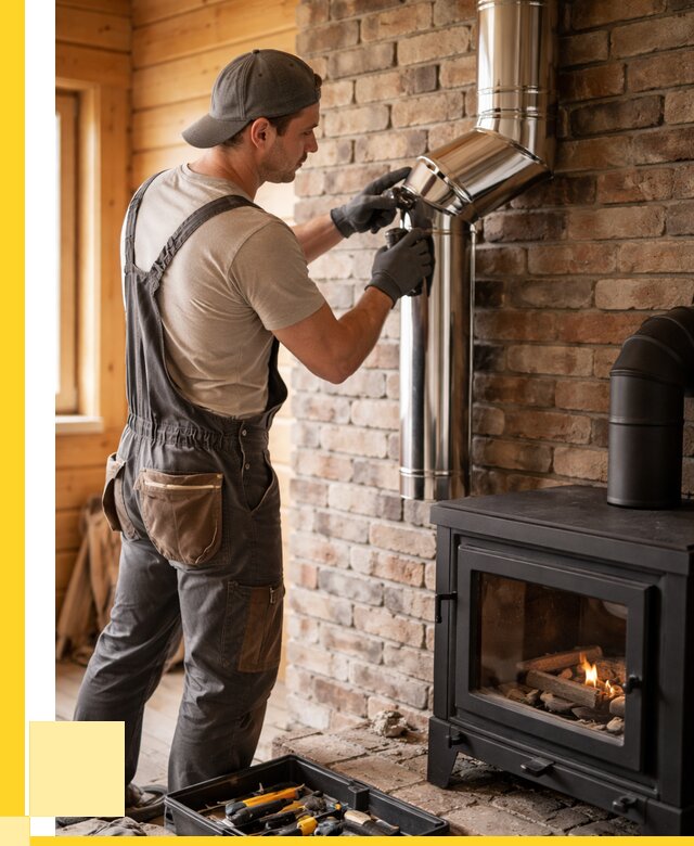 Монтаж дымоходов для печей в Ноябрьске от 7598 р. | ЭриданНбс