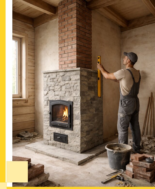 Печи и дымоходы под ключ в Ноябрьске от 45585 р., ЭриданНбс