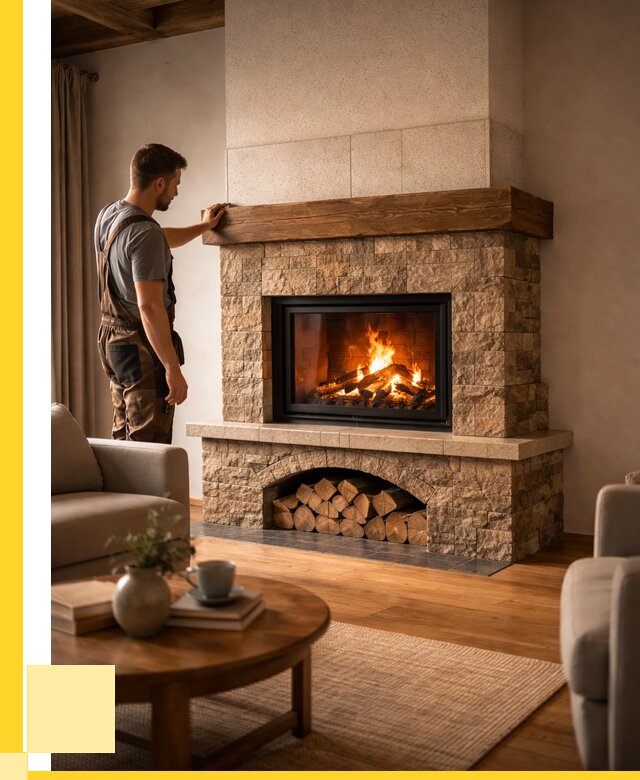 Печи камины для дома под ключ в Ноябрьске от 55715 р. | ЭриданНбс