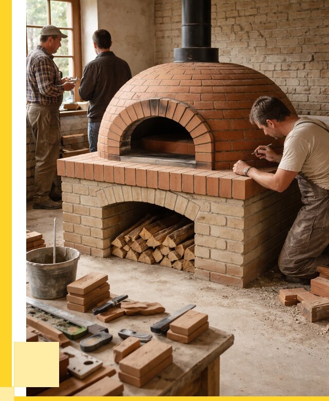 Помпейская печь дровяная для пиццы в Ноябрьске | ЭриданНбс от 202600 р.