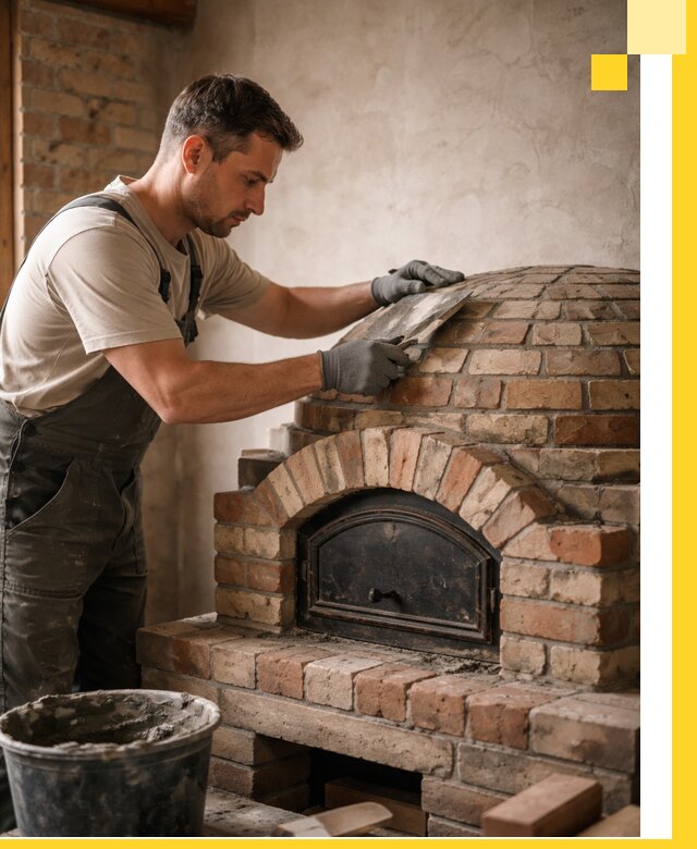 Изготовление и монтаж помпейских печей на заказ в Ноябрьске