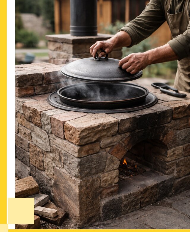 Печи для казана в Ноябрьске по цене от 18234 р. | ЭриданНбс