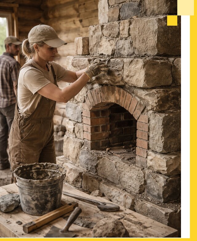 Каменные печи на заказ и монтаж в Ноябрьске, долговечные решения