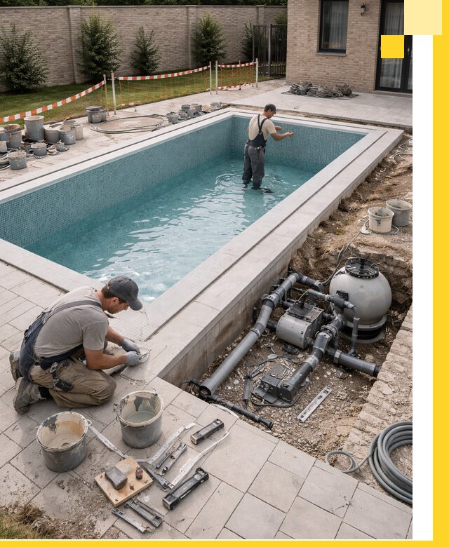 Строительство бассейнов под ключ в Ноябрьске: проекты и монтаж