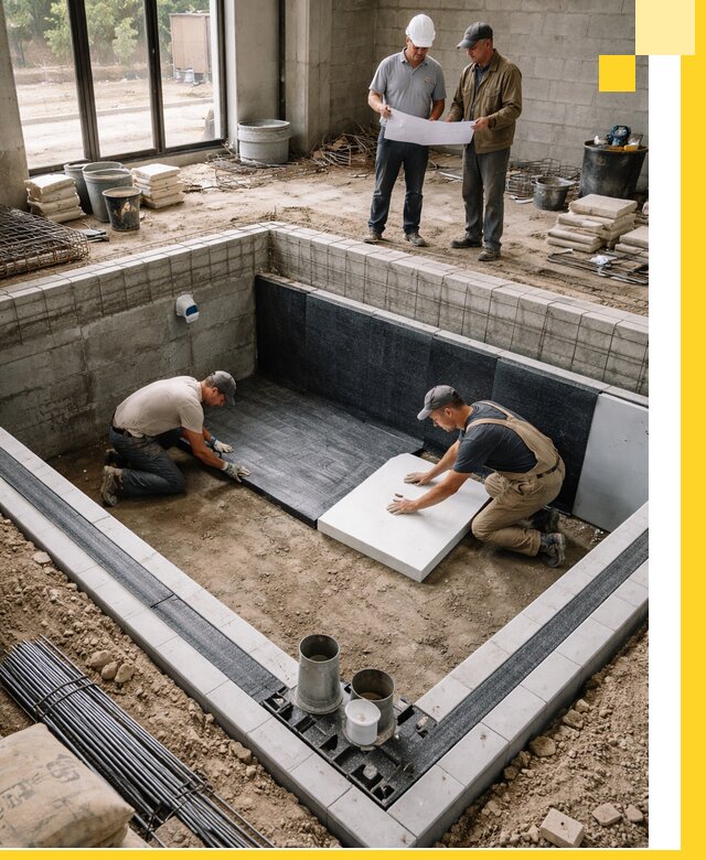 Проекты частных и общественных бассейнов под ключ в Ноябрьске