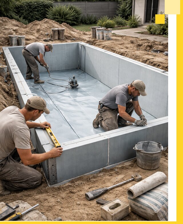 Профессиональный монтаж бассейнов под ключ в Ноябрьске с гарантией