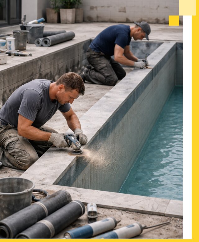 Профессиональный ремонт бассейнов под ключ в Ноябрьске