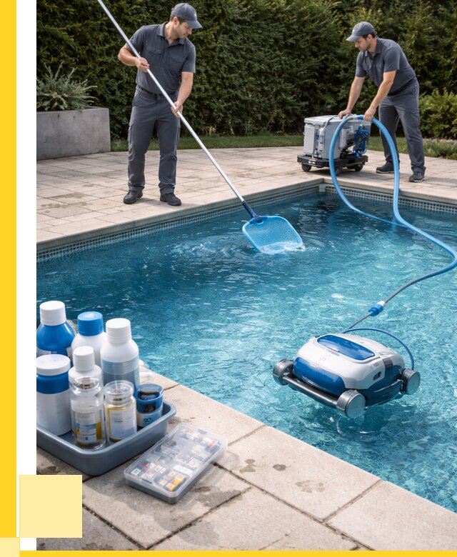 Чистка бассейнов в Ноябрьске роботами, от 4559 р. | ЭриданНбс