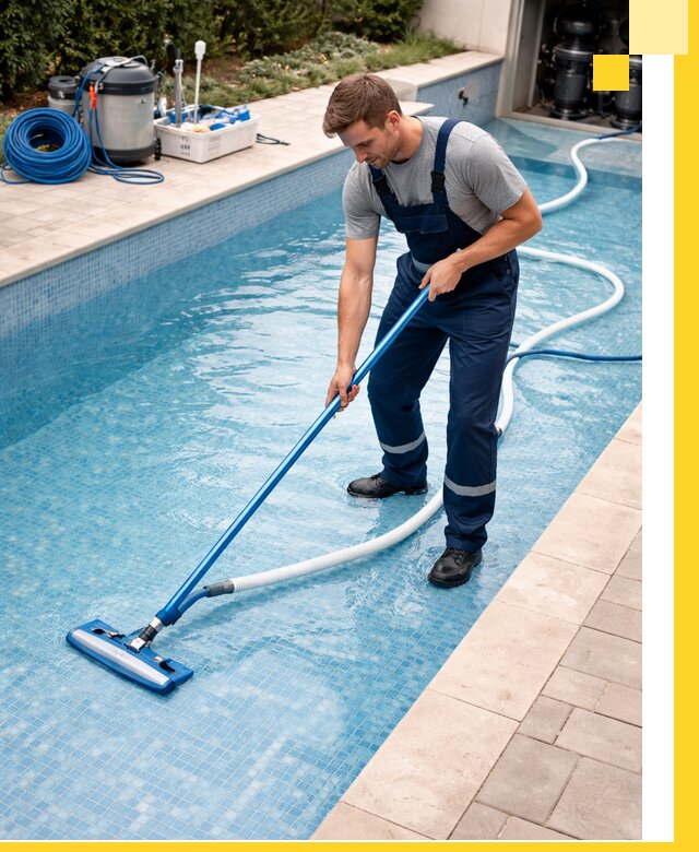 Профессиональная чистка бассейнов и фильтров в Ноябрьске под ключ