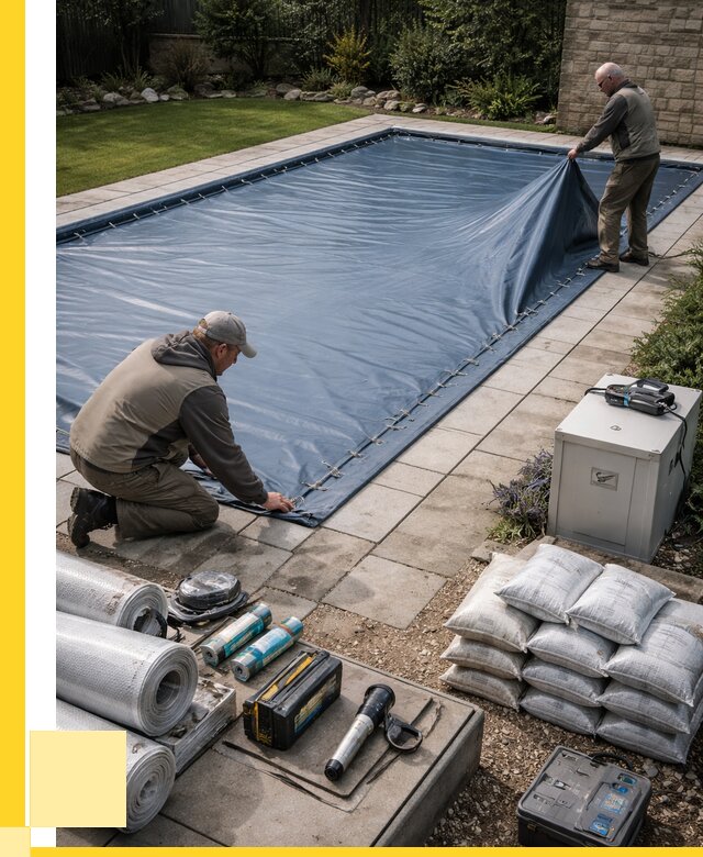 Консервация бассейнов в Ноябрьске под ключ от 6585 р. | ЭриданНбс