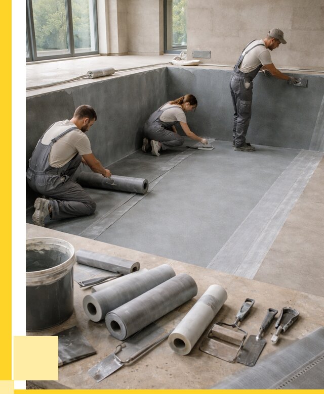 Гидроизоляция бассейнов в Ноябрьске от 2026 р., ЭриданНбс