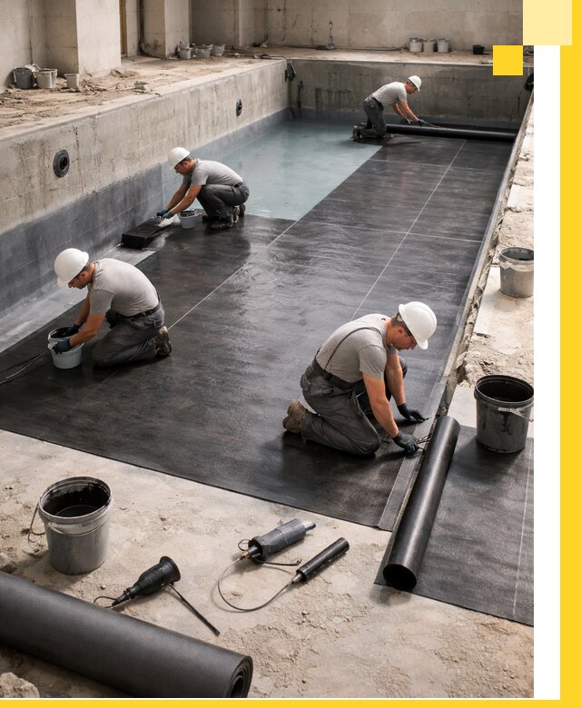 Профессиональная гидроизоляция бассейнов и чаш в Ноябрьске под ключ