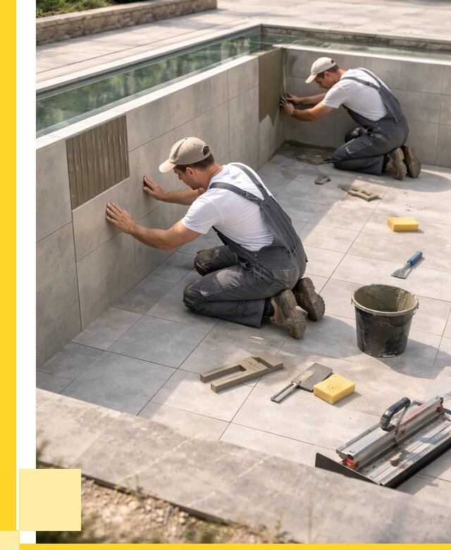 Облицовка бассейнов в Ноябрьске от 4559 р. под ключ | ЭриданНбс