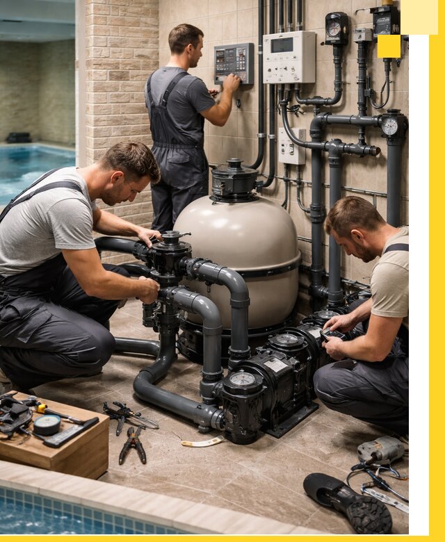 Комплексное оборудование для бассейнов под ключ в Ноябрьске