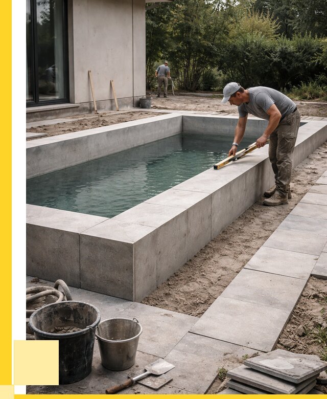 Строительство бетонного бассейна в Ноябрьске от 1215600 р. | ЭриданНбс