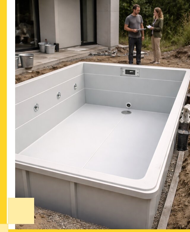 Полипропиленовые бассейны в Ноябрьске от 253250 р. | ЭриданНбс