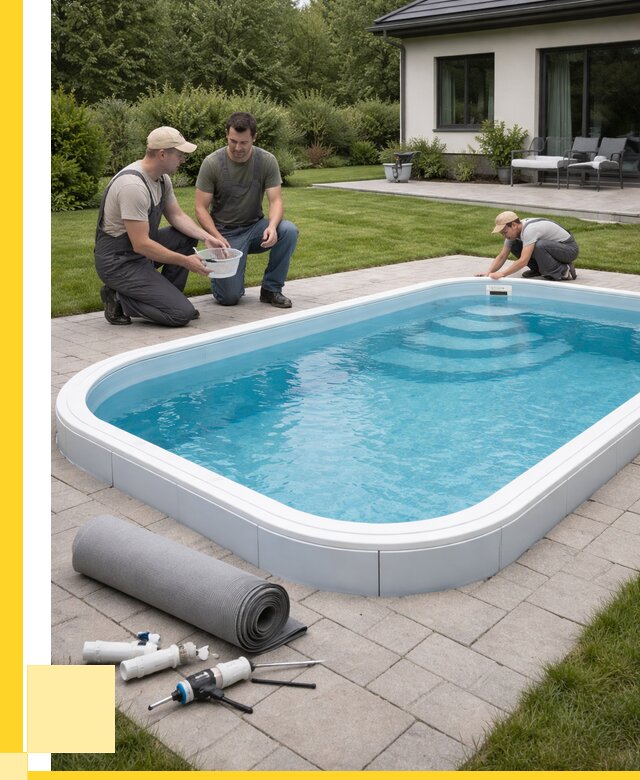 Пластиковый бассейн купить в Ноябрьске от 253250 р., ЭриданНбс