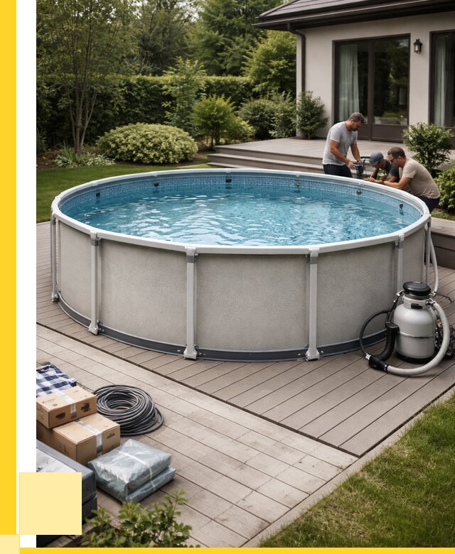 Купить каркасные бассейны в Ноябрьске от 45585 р. | ЭриданНбс