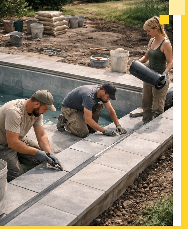 Строительство и монтаж уличных бассейнов под ключ в Ноябрьске