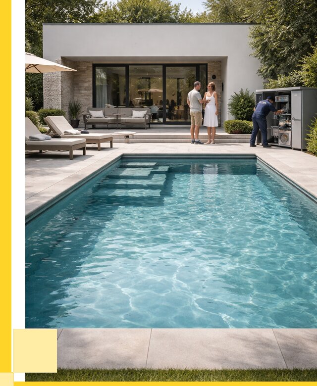 Бассейн в доме в Ноябрьске под ключ от 1215600 р. | ЭриданНбс