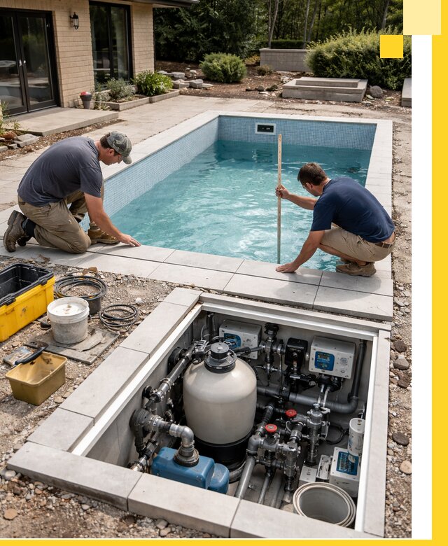 Строительство качественных домашних бассейнов под ключ в Ноябрьске