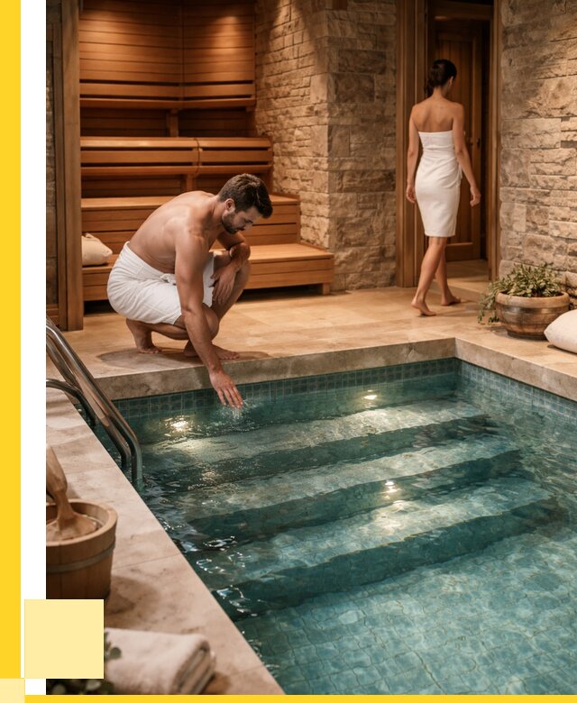 Сауна с бассейном под ключ в Ноябрьске от 121560 р., ЭриданНбс