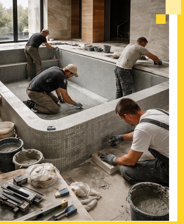 Строительство и установка СПА бассейнов под ключ в Ноябрьске