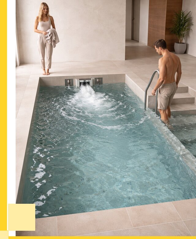 Бассейн с противотоком в Ноябрьске от 253250 р. | ЭриданНбс