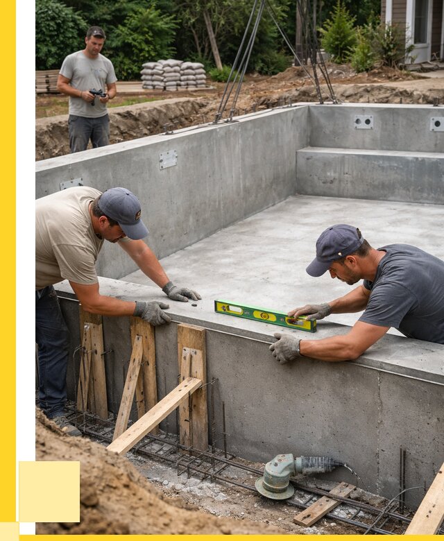 Монтаж чаши бассейна в Ноябрьске под ключ от 253250 р., ЭриданНбс