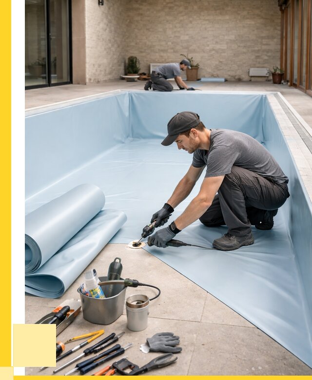 Пленка ПВХ для бассейнов в Ноябрьске от 2533 р. | ЭриданНбс