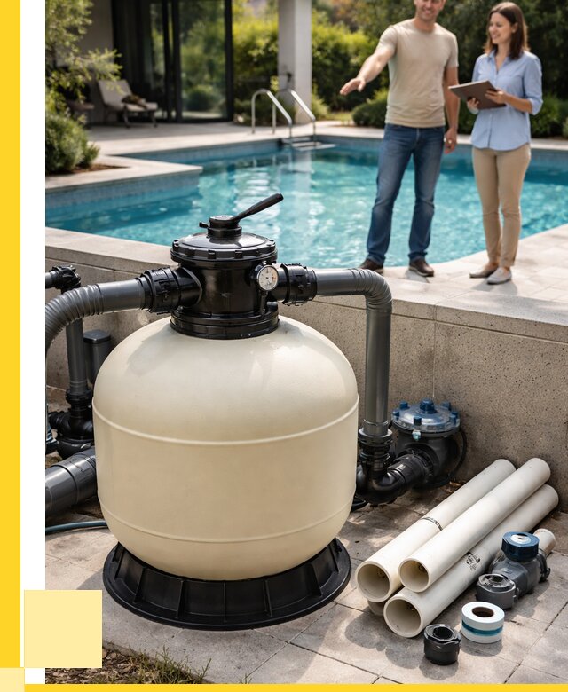 Песочные фильтры для бассейнов в Ноябрьске от 18234 р., ЭриданНбс