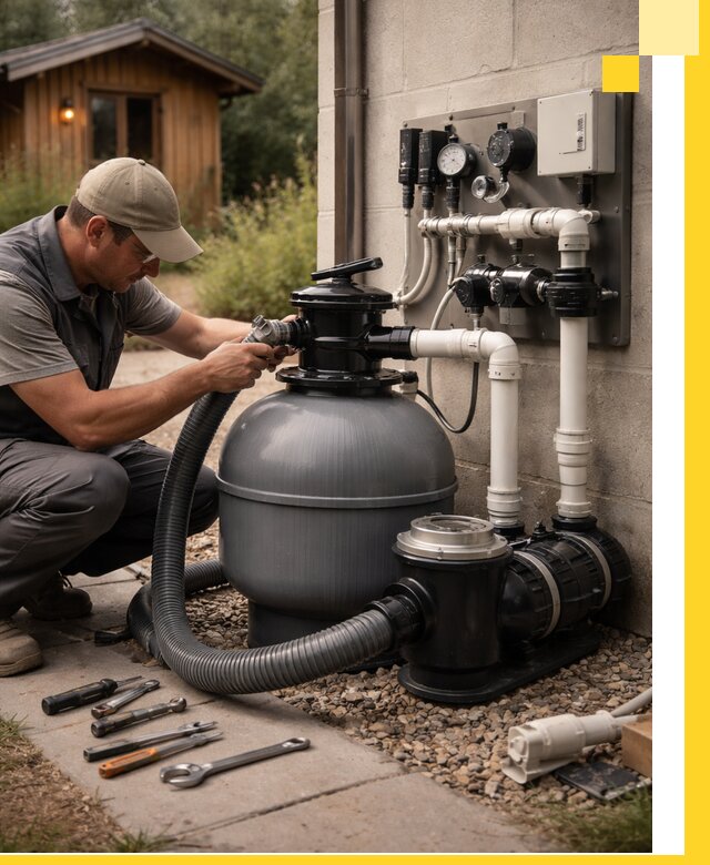 Продажа и монтаж фильтров и насосов для бассейнов в Ноябрьске