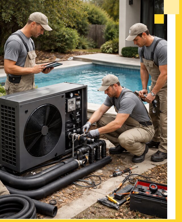 Проектирование и установка тепловых насосов для бассейнов в Ноябрьске