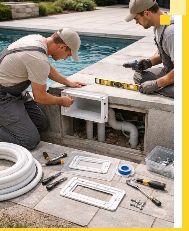 Поставка и установка скиммеров для бассейнов в Ноябрьске